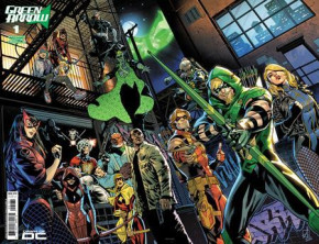 GREEN ARROW #1 (2023 SERIES) IZAAKSE WRAPAROUND FOIL VARIANT