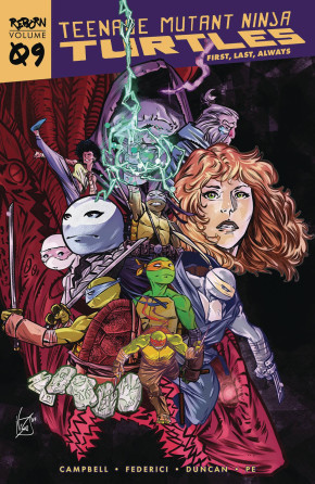TEENAGE MUTANT NINJA TURTLES REBORN VOLUME 9 FIRST LAST ALWAYS GRAPHIC NOVEL