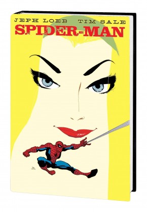 JEPH LOEB TIM SALE SPIDER-MAN GALLERY EDITION HARDCOVER TIM SALE COVER