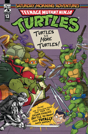 TEENAGE MUTANT NINJA TURTLES SATURDAY MORNING ADVENTURES 2023 #13 