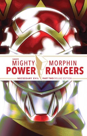 MIGHTY MORPHIN POWER RANGERS NECESSARY EVIL PART TWO DELUXE EDITION HARDCOVER