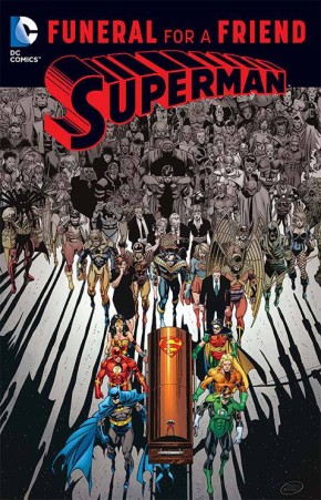 SUPERMAN FUNERAL FOR A FRIEND GRAPHIC NOVEL