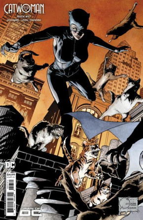 CATWOMAN #57 (2018 SERIES) JOE QUESADA CONNECTING CARD STOCK VARIANT