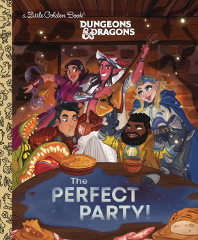 DUNGEONS AND DRAGONS PERFECT PARTY LITTLE GOLDEN BOOK HARDCOVER