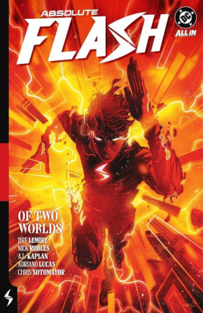 ABSOLUTE FLASH VOLUME 1 OF TWO WORLDS HARDCOVER
