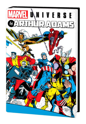 MARVEL UNIVERSE BY ARTHUR ADAMS OMNIBUS HARDCOVER ARTHUR ADAMS COVER