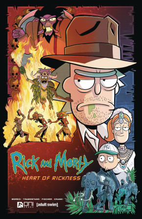 RICK AND MORTY HEART OF RICKNESS GRAPHIC NOVEL