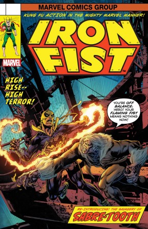 IRON FIST #73 (2017  SERIES) LEGACY PERKINS LENTICULAR VARIANT