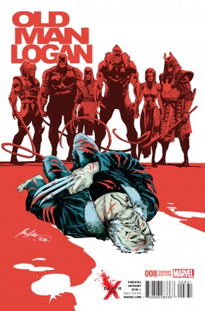 OLD MAN LOGAN #8 (2016 SERIES) ALBUQUERQUE DEATH OF X VARIANT COVER