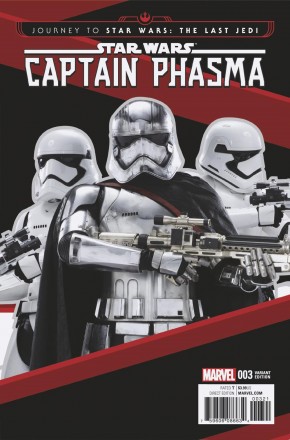 JOURNEY TO STAR WARS LAST JEDI CAPT PHASMA #3 MOVIE 1 IN 15 INCENTIVE VARIANT