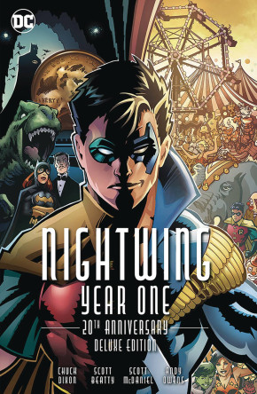 NIGHTWING YEAR ONE 20TH ANNIVERSARY DELUXE EDITION HARDCOVER SCOTT MCDANIEL COVER