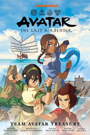 AVATAR THE LAST AIRBENDER TEAM AVATAR TREASURY OMNIBUS GRAPHIC NOVEL