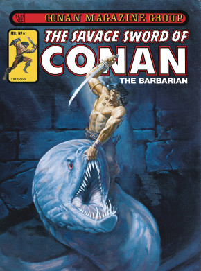 SAVAGE SWORD OF CONAN THE ORIGINAL COMICS OMNIBUS VOLUME 5 HARDCOVER JOE CHIODO DM VARIANT COVER