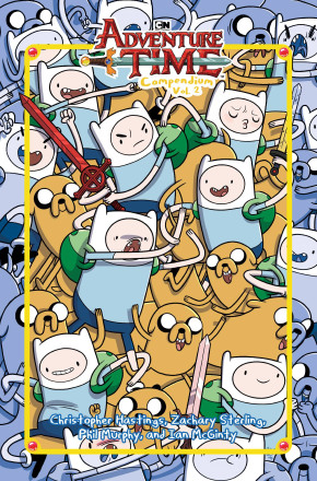 ADVENTURE TIME COMPENDIUM VOLUME 2 HARDCOVER DM VARIANT COVER