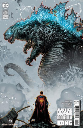 JUSTICE LEAGUE VS GODZILLA VS KONG #3 SECOND PRINTING