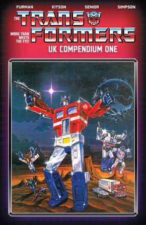 TRANSFORMERS UK COMPENDIUM VOLUME 1 GRAPHIC NOVEL DM VARIANT JOHN HIGGINS COVER