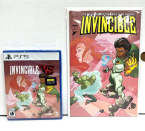 INVINCIBLE VS PS5 LUNAR STANDARD EDITION INCLUDES RARE EXCLUSIVE COMIC