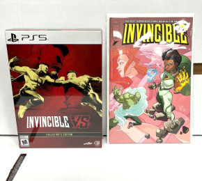 INVINCIBLE VS PS5 LUNAR EXCLUSIVE COLLECTORS EDITION INCLUDES RARE EXCLUSIVE COMIC