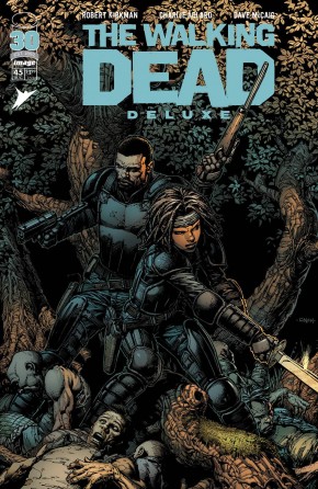 WALKING DEAD DELUXE #45 COVER A FINCH & MCCAIG