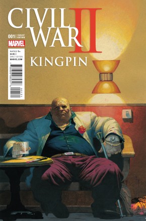 CIVIL WAR II KINGPIN #1 RIBIC VARIANT