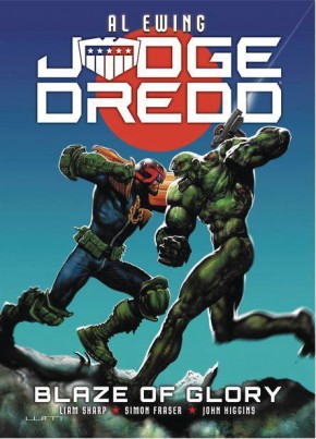 JUDGE DREDD BLAZE OF GLORY GRAPHIC NOVEL