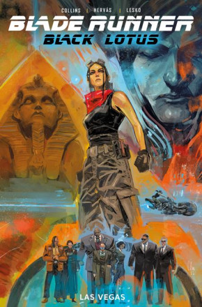 BLADE RUNNER BLACK LOTUS LAS VEGAS VOLUME 1 GRAPHIC NOVEL JESUS HERVAS COVER