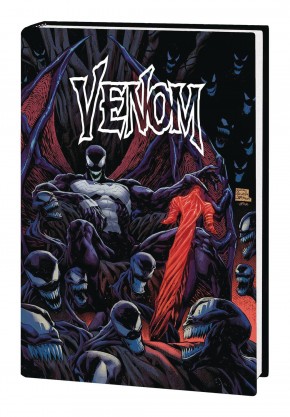 VENOMNIBUS BY CATES AND STEGMAN HARDCOVER KING IN BLACK COVER