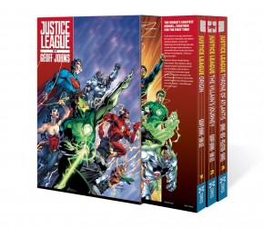 JUSTICE LEAGUE BY GEOFF JOHNS GRAPHIC NOVEL BOX SET VOLUME 1