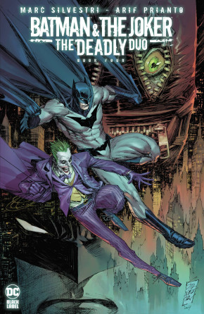 BATMAN & JOKER DEADLY DUO #4 COVER A SILVESTRI
