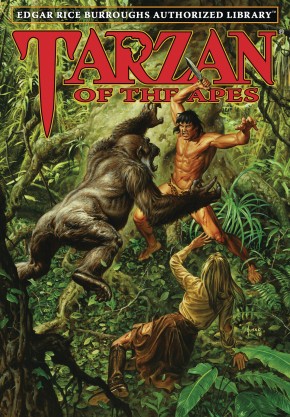 EDGAR RICE BURROUGHS AUTHORIZED LIBRARY EDITION TARZAN VOLUME 1 TARZAN OF THE APES HARDCOVER