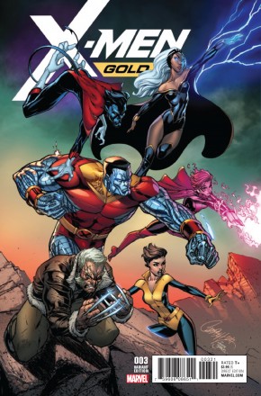 X-MEN GOLD #3 CAMPBELL 1 IN 25 INCENTIVE VARIANT COVER