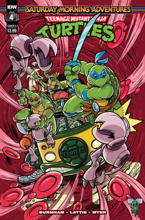 TEENAGE MUTANT NINJA TURTLES  SATURDAY MORNING ADVENTURES #4 