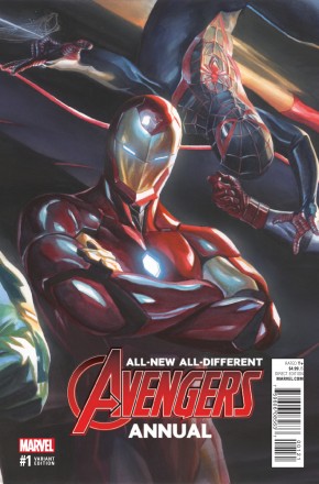 ALL NEW ALL DIFFERENT AVENGERS ANNUAL #1 ROSS VARIANT COVER 