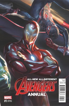 ALL NEW ALL DIFFERENT AVENGERS ANNUAL #1 ROSS VARIANT COVER 