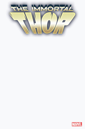 IMMORTAL THOR #1 BLANK COVER VARIANT