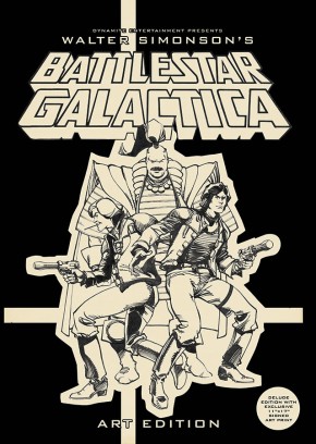 WALTER SIMONSON BATTLESTAR GALACTICA ARTIST EDITION HARDCOVER SIGNED