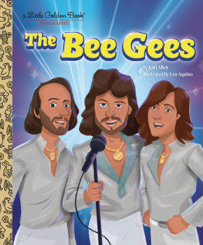 BEE GEES A LITTLE GOLDEN BOOK BIOGRAPHY HARDCOVER
