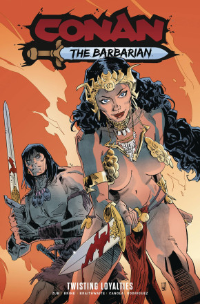 CONAN THE BARBARIAN VOLUME 5 TWISTING LOYALTIES GRAPHIC NOVEL DEAN KOTZ DM VARIANT COVER