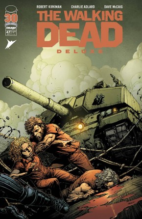 WALKING DEAD DELUXE #47 COVER A FINCH & MCCAIG 