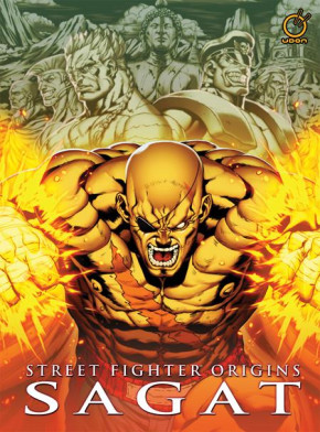 STREET FIGHTER ORIGINS SAGAT HARDCOVER