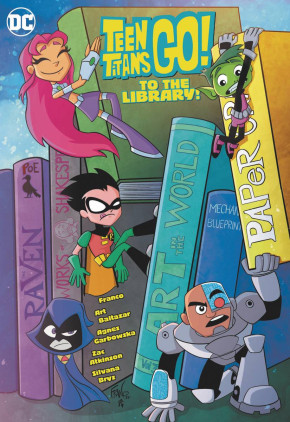 TEEN TITANS GO TO THE LIBRARY GRAPHIC NOVEL