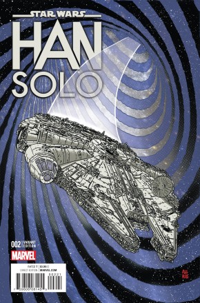 STAR WARS HAN SOLO #2 (OF 5) MILLENIUM FALCON VARIANT