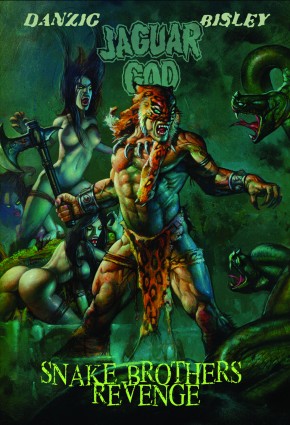 JAGUAR GOD SNAKE BROTHERS REVENGE GRAPHIC NOVEL SIGNED BY SIMON BISLEY