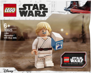 LEGO LUKE SKYWALKER WITH BLUE MILK MINIFIGURE 30625 STAR WARS POLYBAG