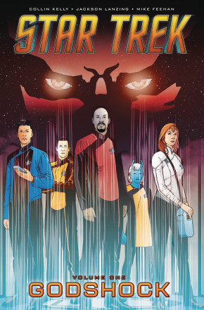 STAR TREK VOLUME 1 GODSHOCK HARDCOVER