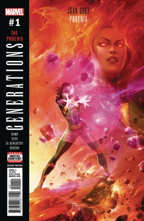 GENERATIONS PHOENIX AND JEAN GREY #1 2ND PRINTING