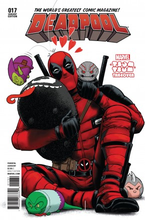 DEADPOOL VOLUME 5 #17 RODRIGUEZ TSUM TSUM VARIANT COVER