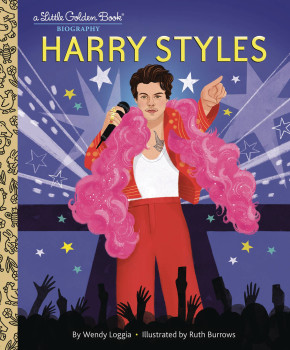 HARRY STYLES A LITTLE GOLDEN BOOK BIOGRAPHY HARDCOVER