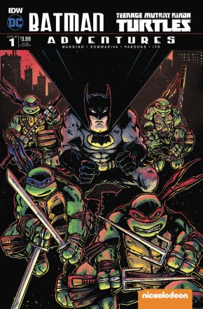 BATMAN TEENAGE MUTANT NINJA TURTLES ADVENTURES #1 SUBSCRIPTION COVER A