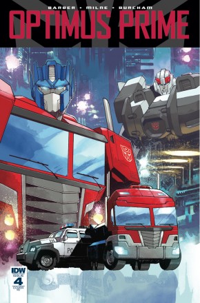 OPTIMUS PRIME #4 1 IN 10 INCENTIVE VARIANT COVER